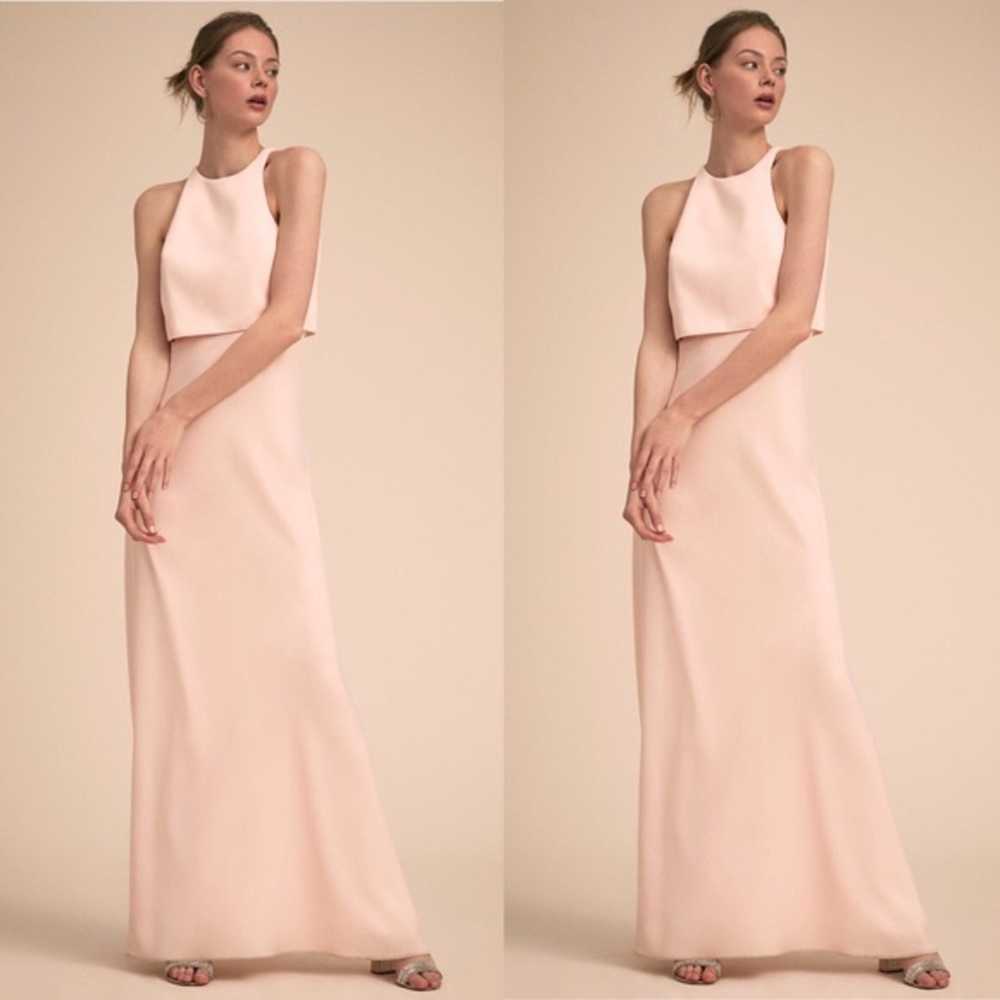 IVY CREPE BLUSH BHLDN MAXI DRESS